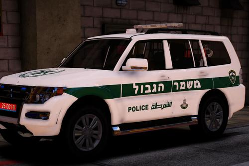 Mitsubishi Pajero | Israel Border Police Paintjob 6fa679 gta5 2018 04 29 11 38 10 58